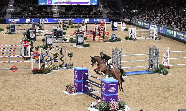 Packed audiences enjoying the London International Horse Show which will return to ExCeL London in 2022; Photo: Excel