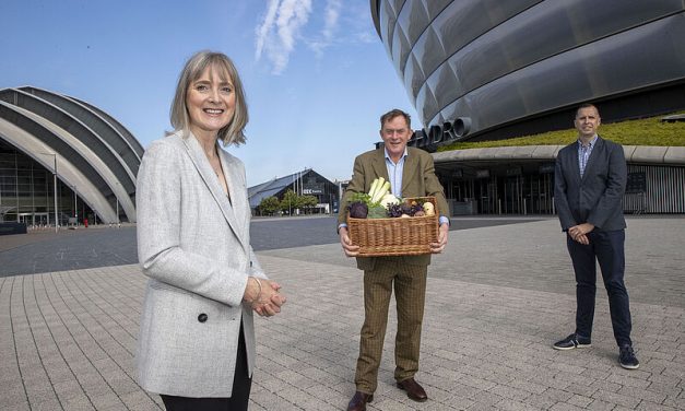 The SEC team introduces the new Sustainable Food Strategy at Scottish Event Campus; photo credit: SEC